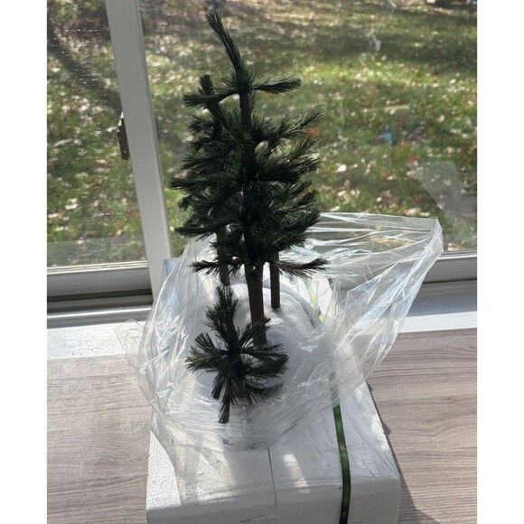 Dept 56 - Village Accessories - Fiber Optic Woods - Green Trees 56.52985 New - Picture 11 of 16